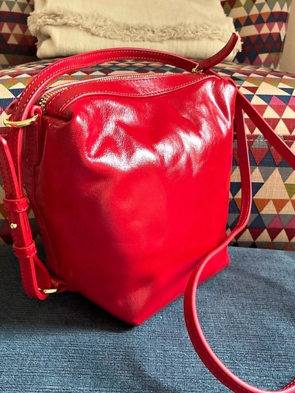 Red Crossbody Bag
